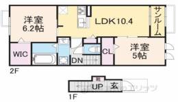 メゾン・ブルー間取り図面