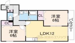 カーサエスペランサ間取り図面