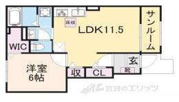 メゾン　エトワール２間取り図面