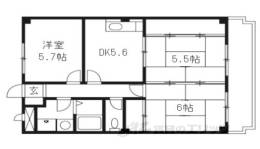 グリーンパレス雲梯間取り図面