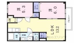 グリーンガーデンＢ間取り図面