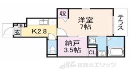 ココットルーチェM＆K間取り図面