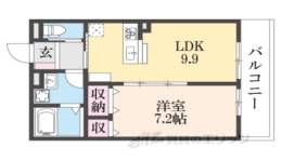 ベルメゾンＦ　１間取り図面