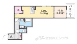 ルミエール二条鴨川間取り図面