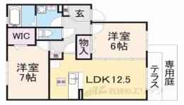 パストラルベルデＡＢ間取り図面