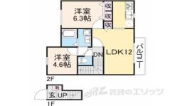 エスペランサ二上間取り図面