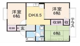 レオパルドふじ間取り図面