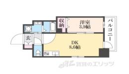 GRAND LAKE COURT浜大津駅前間取り図面