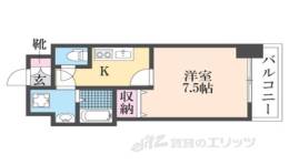 GRAND LAKE COURT浜大津駅前間取り図面