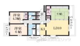 真美ケ丘６丁目団地１５号棟間取り図面