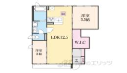 パル・クレセオ１間取り図面