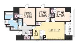 ジオ京都山科間取り図面