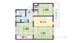 橿原団地１９号棟間取り図面