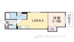 クリエオーレ大和高田間取り図面