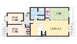 平城左京団地０５号棟間取り図面