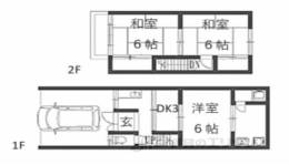 貸家間取り図面