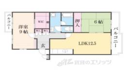 真美ケ丘６丁目団地１０号棟間取り図面
