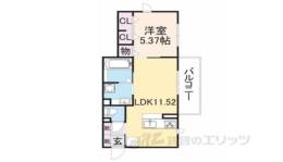 Ｌｕｃｅｎｔ本堅田間取り図面