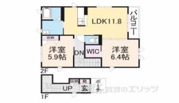 キャッスルズ・ノース間取り図面