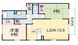 グリーンヴィレッジあい　Ｃ棟間取り図面