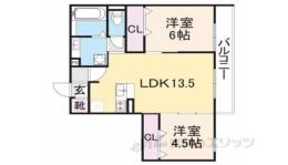 ラフィーネ大和八木　Ｓ棟間取り図面