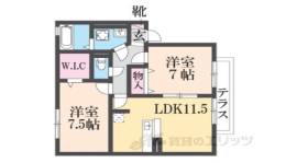 エスポワールＢ棟間取り図面