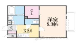 西谷第５ハイツ二番館間取り図面