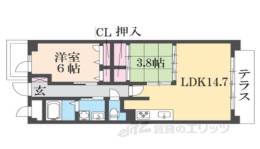 シャーメゾン　アサヒ間取り図面