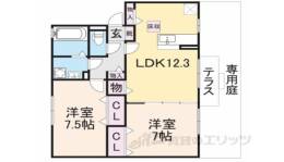 アダージョＮ間取り図面