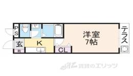 アドニス・ベルロード２間取り図面