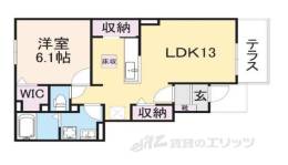 アムールＢ間取り図面