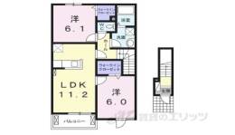 アムールＢ間取り図面