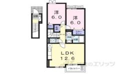 イースト・ヴィラ２間取り図面