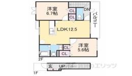 ジェルメ間取り図面