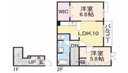 ラ・ヴィーダ　くら間取り図面