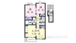 ボヌールＡ間取り図面