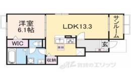 ビートルハウス野田山１間取り図面