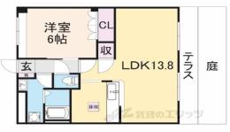 ビューテラス間取り図面