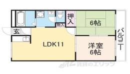 フローラルコート２番館間取り図面