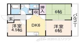 グランドール神宮間取り図面