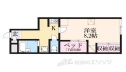 レオパレスサイトウ間取り図面