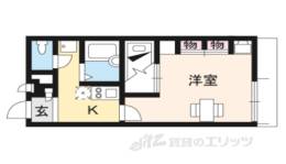 レオパレスひまわり間取り図面