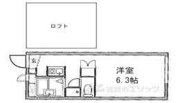 レオパレスＲ１６９ＳＡＫＵＲＡＩ間取り図面