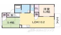 レルム・カミニートC間取り図面