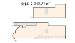 黒壁スクエアテナント２・３階間取り図面