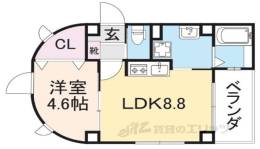 エクセレント天理間取り図面