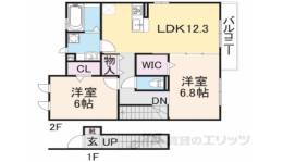 リジエルグラース間取り図面