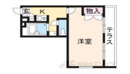 レオパレス二上間取り図面
