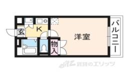 レオパレス二上間取り図面