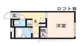 レオパレス緑の香芝間取り図面